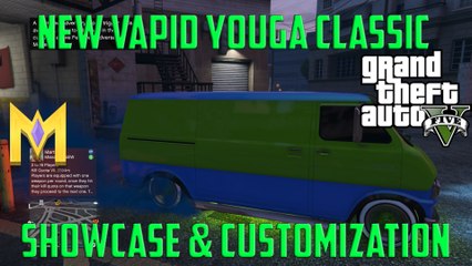 GTA 5 Online BIKER 2 DLC - NEW "Vapid YOUGA CLASSIC" Van - Customization & Showcase