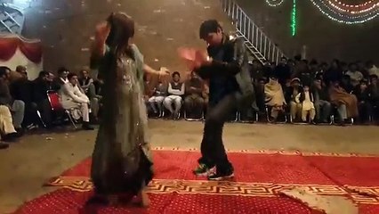 Pathan boy and girl beautiful dance on pashto song