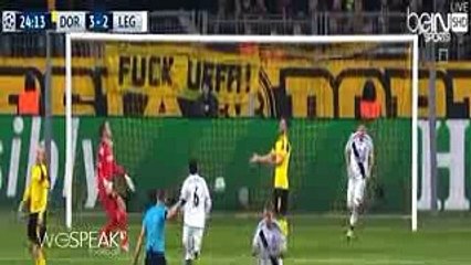 Borussia Dortmund vs Legia Warsaw 8-4 all goals.......22_11_2016