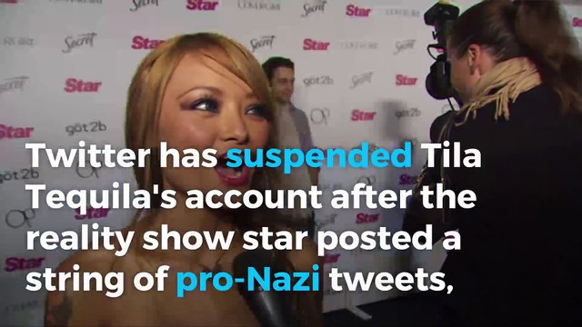 Twitter suspends Tila Tequila's account after Neo-Nazi tweets