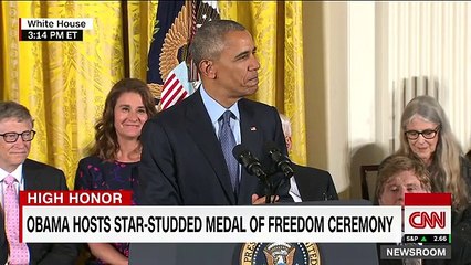 Obama hosts Medal of Freedom ceremony