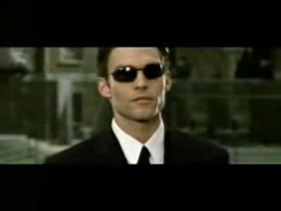 Matrix senta na mantega