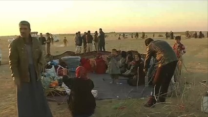 أهالي الموصل.. القتال حولهم ومخيمات النزوح بانتظارهم