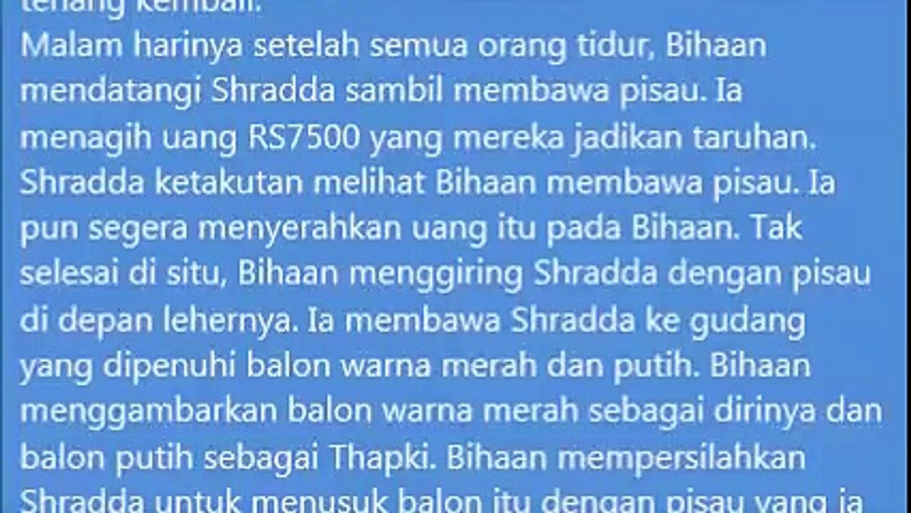 Sinopsis THAPKI Episode 62 Tayang Minggu 18 September 2016