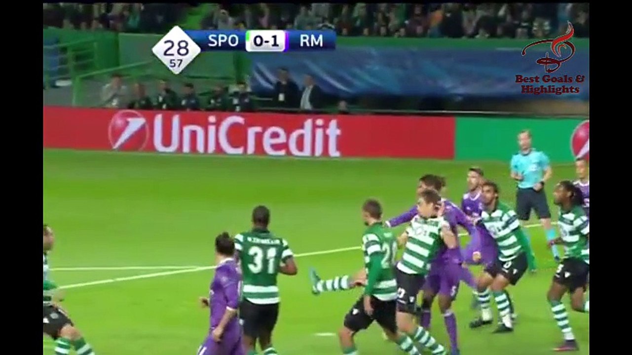Sporting Lisbon 1-2 Real Madrid - Highlights _ Full Match (Champions League)