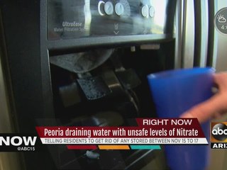 Peoria residents dealing with water issue
