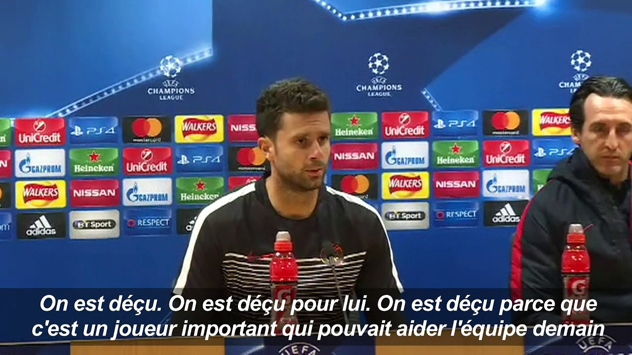 C1 - PSG: l'absence d'Aurier ne va pas "déranger les joueurs"