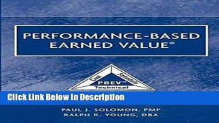 [PDF] Performance-Based Earned Value [Read] Online