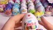 3 huevos sorpresa de Bob Esponja, Micky Mouse, huevito kinder sorpresa en español castellano