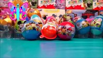 La patrulla canina y huevo sorpresa kinder Joy en español 2016 2 bolas con juguetes sorpresa toy