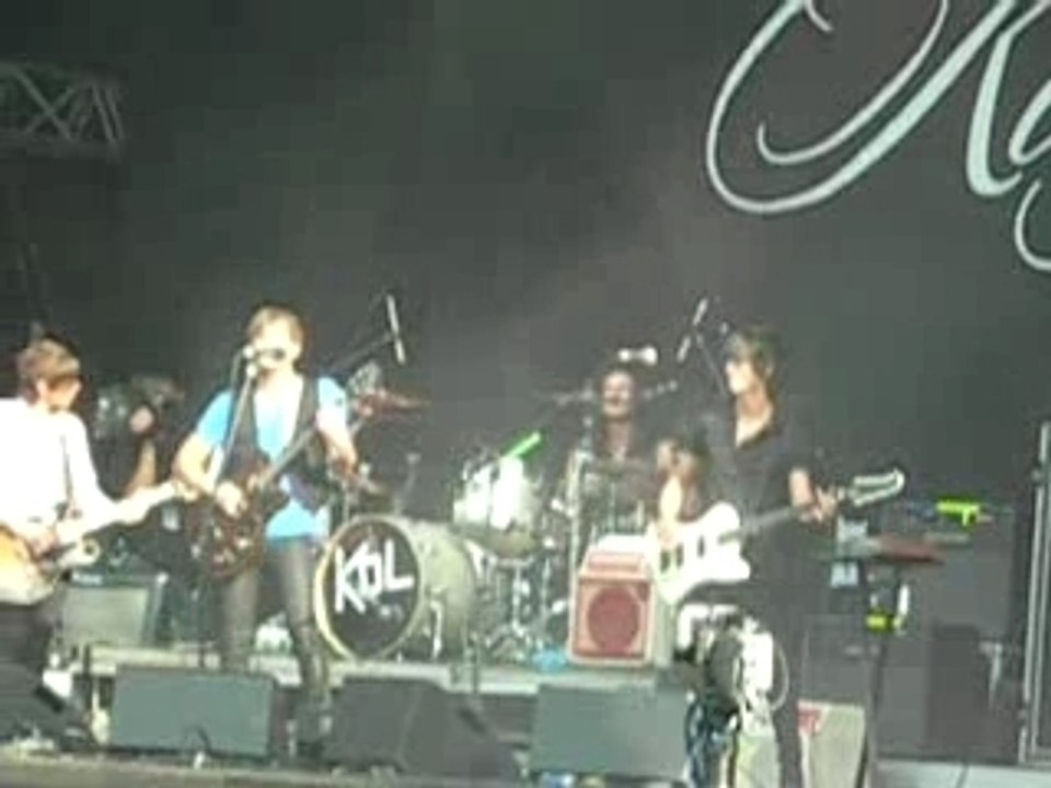 kings of leon a rock en seine 2007