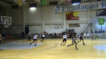 Sub-19 femininos, Campeonato Distrital, 18-11-2016: OFC-Academia (início do jogo)