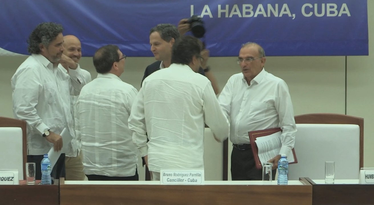 Firma de acuerdo final entre Gobierno y FARC  será el próximo jueves en Bogotá