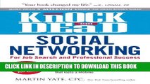 [READ PDF] EPUB Knock  em Dead Social Networking: For Job Search and Professional Success Free