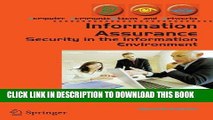 [READ] Online Information Assurance: Security in the Information Environment (Computer