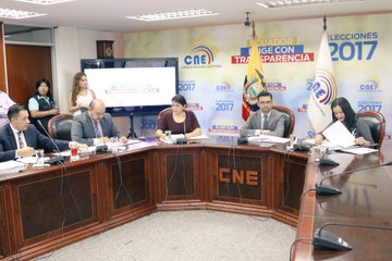 Los 8 binomios tienen el aval del CNE para las elecciones de 2017