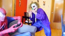 Frozen Elsa & Maleficent vs Jake Frost Poisoned Cakes Prank! w/ Venom vs Spiderman & Funny Joker!