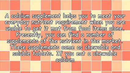 Everything You Wanted to Know About Calcium Supplements