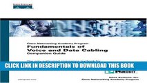 [READ] Ebook Fundamentals of Voice and Data Cabling Companion Guide (Cisco Networking Academy