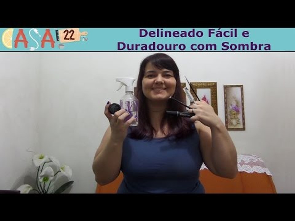 VEDA 15 - Tutorial de Delineado Fácil e Duradouro com Sombra  -  #0056