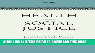 Ebook Health and Social Justice Free Read