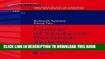 [READ] Online Control of Sandwich Nonlinear Systems (Lecture Notes in Control and Information