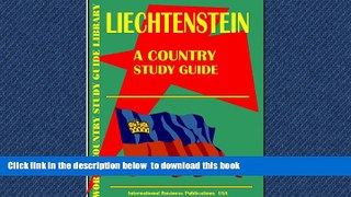 Read book  Liechtenstein Country Study Guide (World Country Study [DOWNLOAD] ONLINE