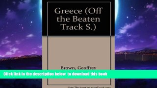Best book  Greece (Off the Beaten Track) READ ONLINE
