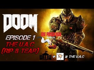 Let's Play Doom (2016) - Episode 1 - The UAC (Rip & Tear)
