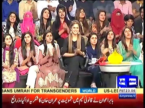 مذاق رات مزاحیہ Mazaaq Raat 22 November 2016 Hina Dilpazeer Joji Ali Khan - Dunya News - HD