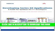 [READ] Online Developing Series 60 Applications: A Guide for Symbian OS C   Developers: A Guide