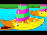 Five Little Ducks By Kids Channel | Car Rhymes And Songs For Preschoolers, Toddlers And Children