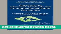 [PDF] Online Spectral/hp Element Methods for Computational Fluid Dynamics Full Ebook