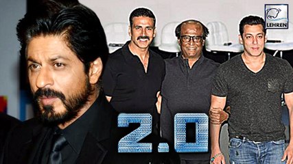 Download Video: Shahrukh Khan AVOIDS Robot 2.0 Teaser Launch