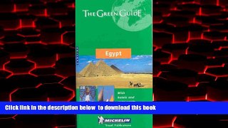 Best book  Michelin THE GREEN GUIDE Egypt BOOOK ONLINE