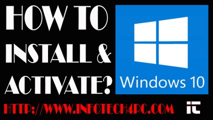 How to install Windows 10 Home/Pro/Enterprise and Activate 100% (PERMANENT)