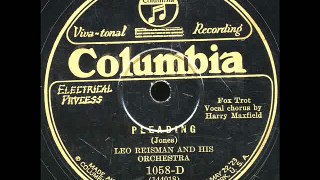 Pleading-Leo Reisman Orchestra-1927