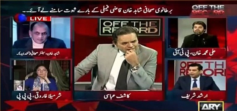 Arshad Sharif states that PMLN Govt is being backed by the establishment at this time.