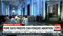 Breaking News: Pope Francis says Priests Can Forgive Abortion. #Vatican #Pope@Pontifex