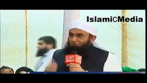 New Molana Tariq Jameel Bayan Clip on Jhangir Badar's  Namaz e Janaza at his Residence