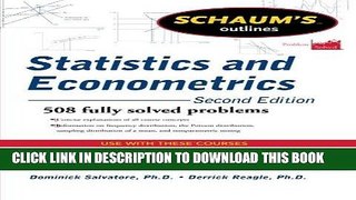 [FREE] Ebook Schaum s Outline of Statistics and Econometrics, Second Edition (Schaum s Outlines)