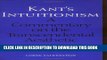 Ebook Kant s Intuitionism: A Commentary on the Transcendental Aesthetic (Toronto Studies in