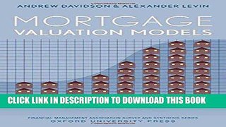 [FREE] Ebook Mortgage Valuation Models: Embedded Options, Risk, and Uncertainty (Financial
