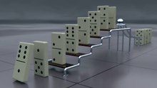 Dominoes test animation