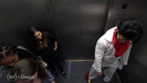 Channing Tatum déguisé en Elvis Presley dans un ascenseur à Vegas