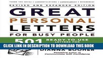 [FREE] Ebook Great Personal Letters for Busy People: 501 Ready-to-Use Letters for Every Occasion