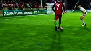 Cristiano Ronaldo skills show vs Latvia