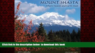 Best books  Mount Shasta 2011 Wall Calendar BOOOK ONLINE