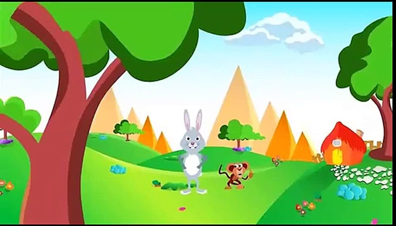 Cartoon Story in Urdu or Hindi for Kids - Khargosh aur Kachhua in Hindi or Urdu - Moral Story