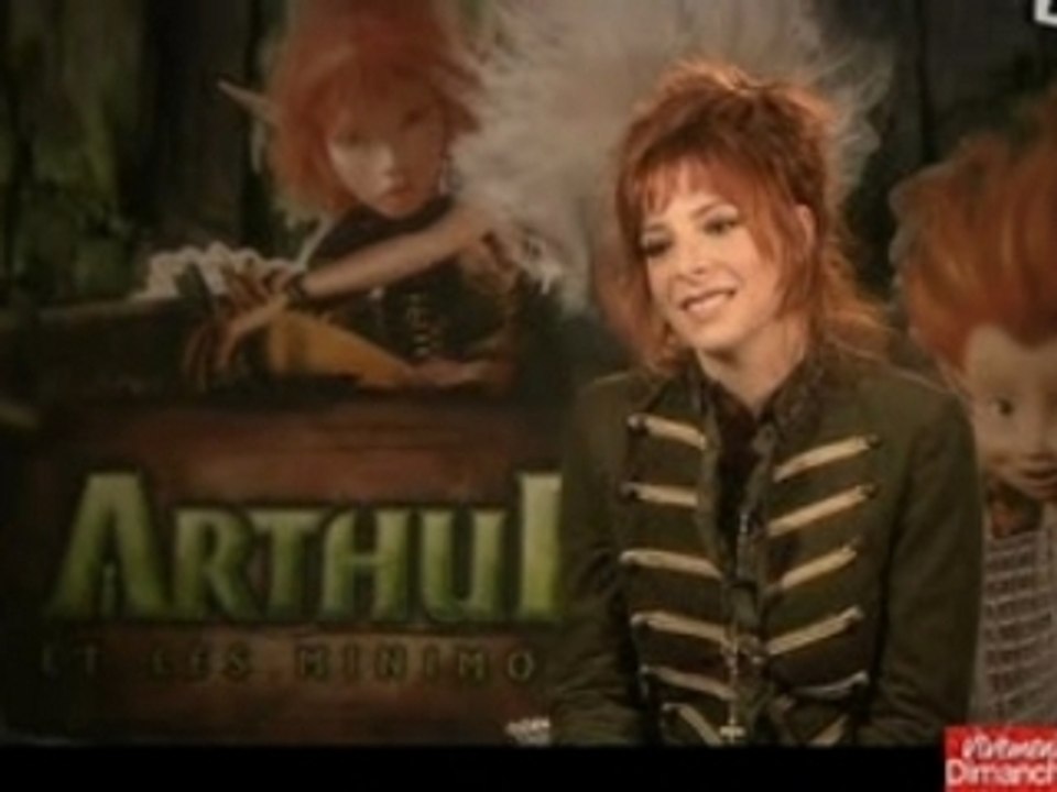 Mylène Farmer et les Minimoys